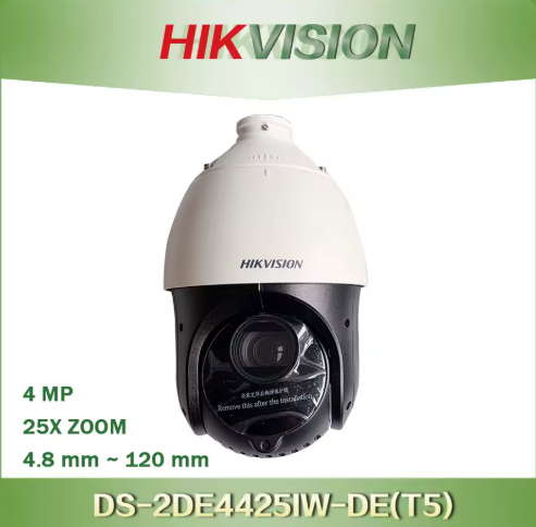 HIKVISION DS-2DE4425IW-DE T5 4MP 25X 100METRE IR ACUSENSE PTZ DARKFIGHTER IP SPEED DOME KAMERA + MONTAJ AYAĞI DAHİL